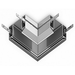 Соединитель угловой L-образный встраиваемый Ambrella Light GL GL1043