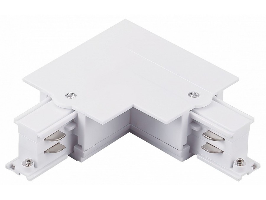 Соединитель угловой L-образный для треков встраиваемых Lightstar Quattro 503126-RPS