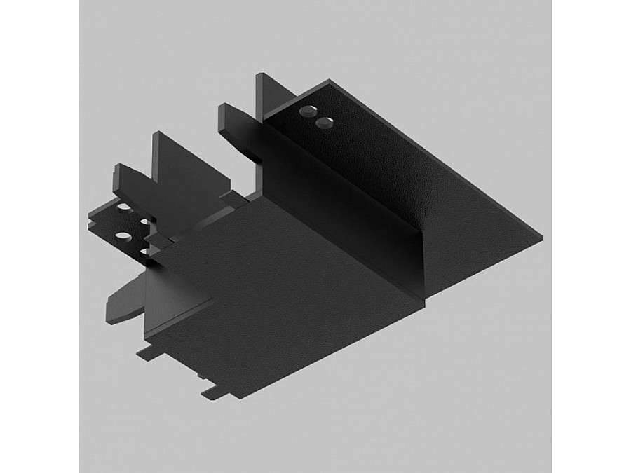 Соединитель угловой L-образный для треков встраиваемых Imex UT25 IL.0007.5100-BK
