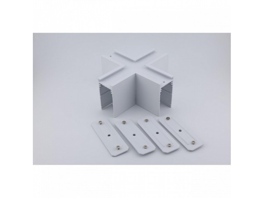 Соединитель X-образный для треков Aployt Magnetic track 220 APL.0283.10.04