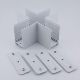 Соединитель X-образный для треков Aployt Magnetic track 220 APL.0283.10.04