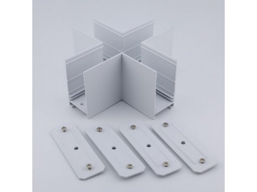 Соединитель X-образный для треков Aployt Magnetic track 220 APL.0283.10.04