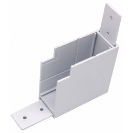 Соединитель угловой L-образный для треков накладных Lightstar Teta 505136-ALU