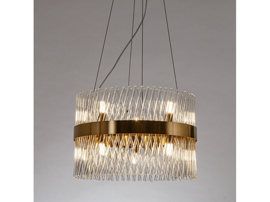 Подвесная люстра Arte Lamp ACAPULCO A1073LM-10PB
