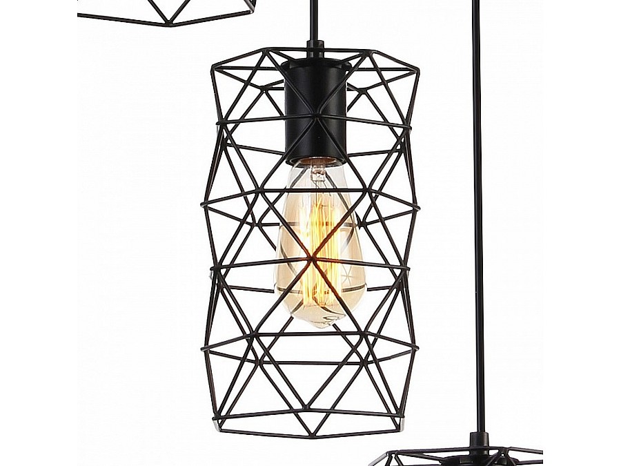 Подвесная люстра TopLight Marcia TL1175H-03BK
