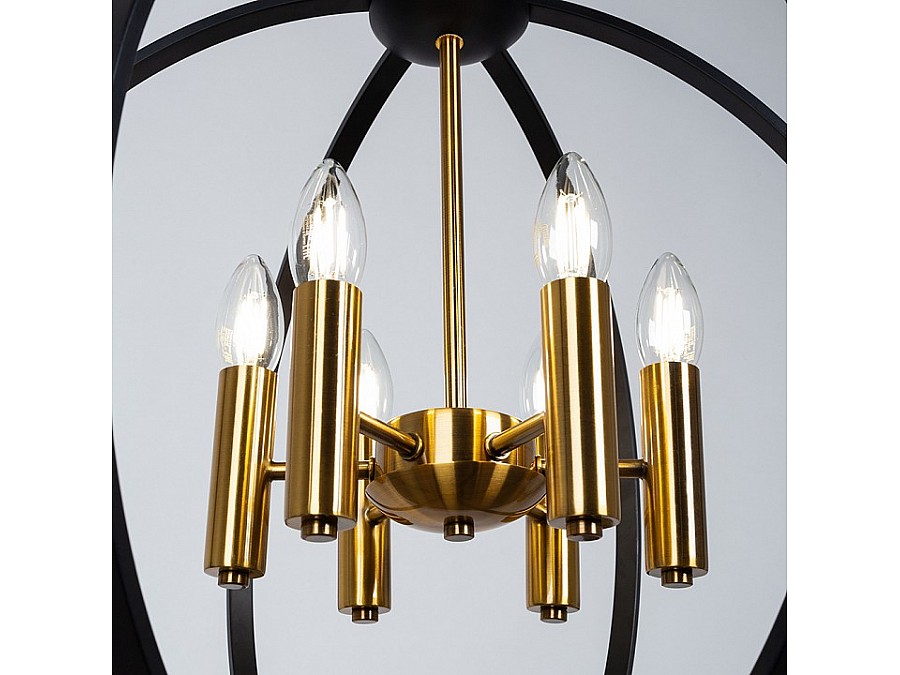 Подвесная люстра Arte Lamp Castula A7013SP-6BK