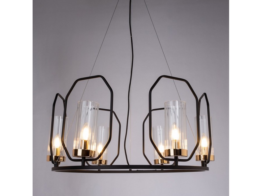 Подвесная люстра Arte Lamp Celaeno A7004SP-6BK