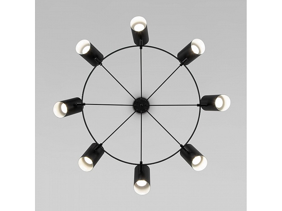 Подвесная люстра Eurosvet Splay 70147/8 черный