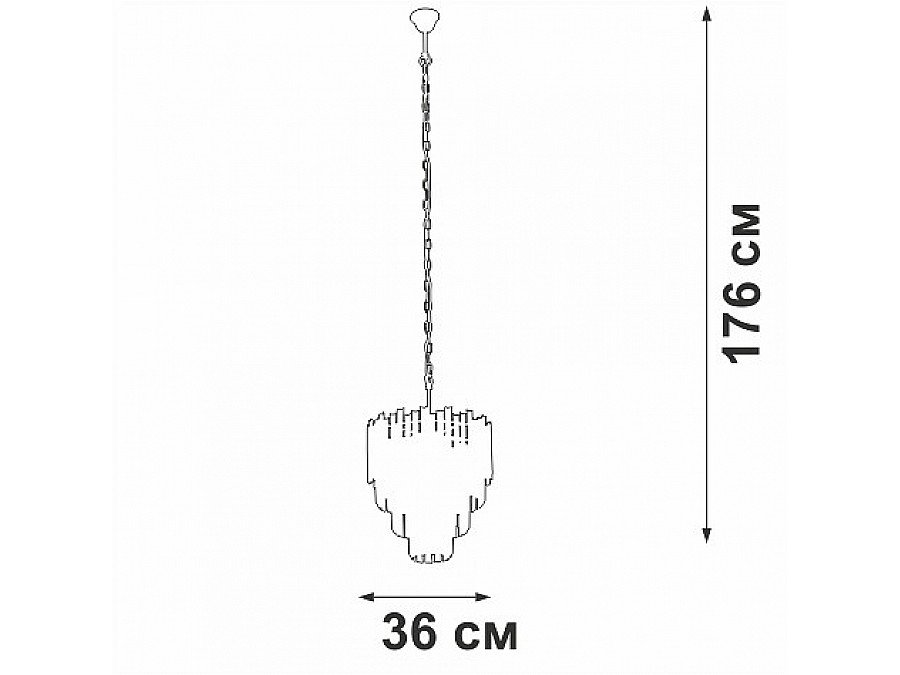 Подвесная люстра Vitaluce V58471 V58471-8/5