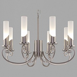 Подвесная люстра Eurosvet Banci 60117/8 никель