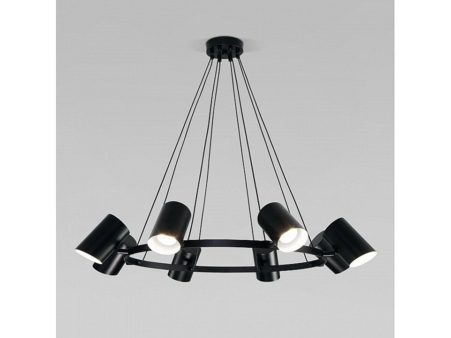 Подвесная люстра Eurosvet Splay 70147/8 черный