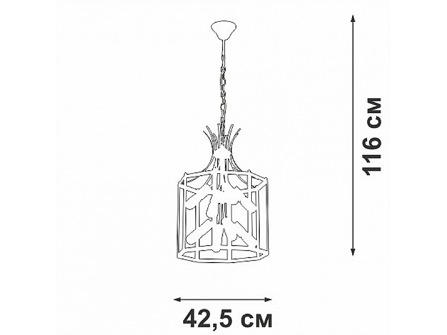 Подвесная люстра Vitaluce V3926 V3926-1/8