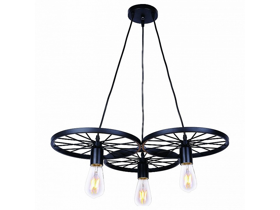Подвесная люстра TopLight Vanessa TL1201H-03BK