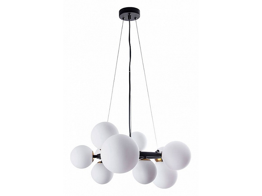 Подвесная люстра Arte Lamp Gemini A2243SP-10BK