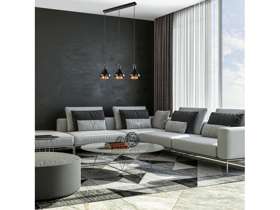 Подвесная люстра Escada NORA 1147/3S Black