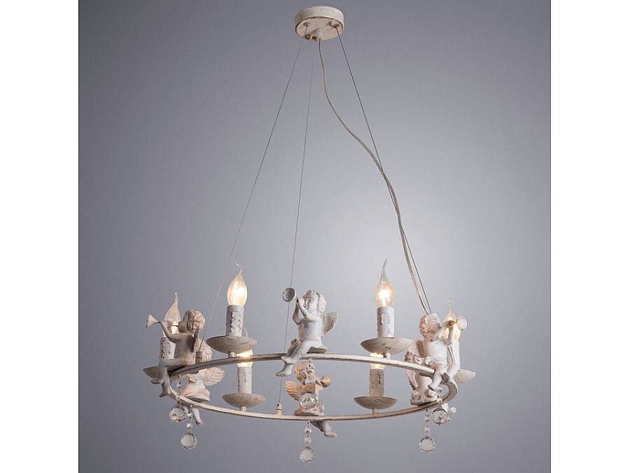 Подвесная люстра Arte Lamp Amur A1133SP-6WG