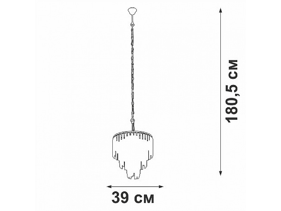 Подвесная люстра Vitaluce V5867 V5867-8/10