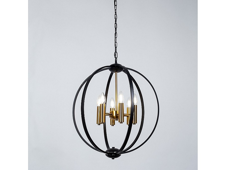 Подвесная люстра Arte Lamp Castula A7013SP-6BK