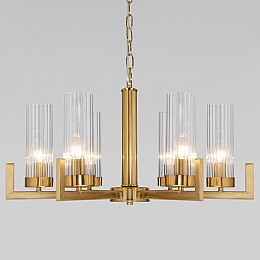 Подвесная люстра Eurosvet Arganie 60133/6 латунь