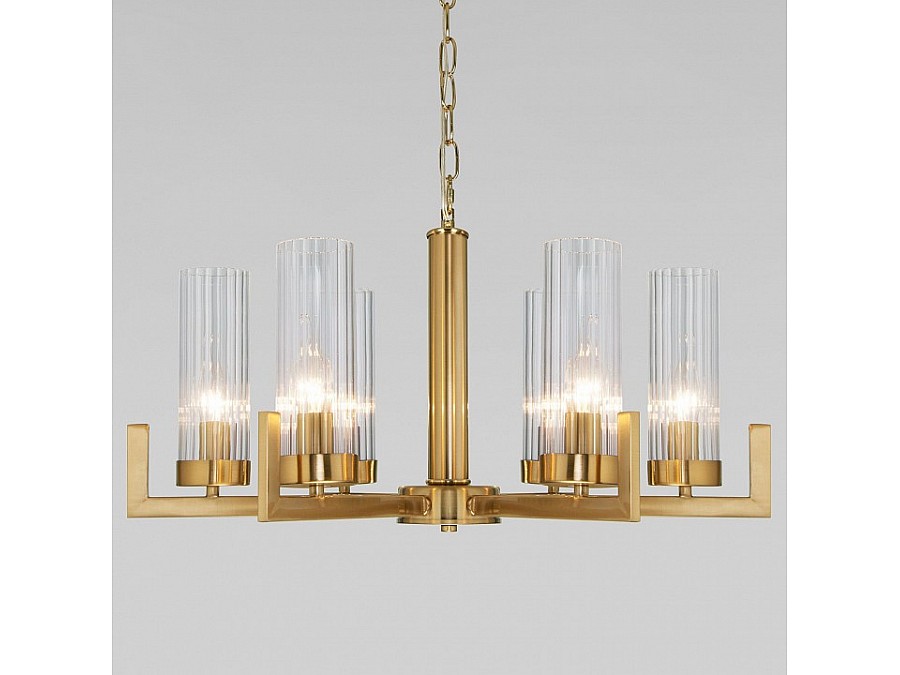 Подвесная люстра Eurosvet Arganie 60133/6 латунь