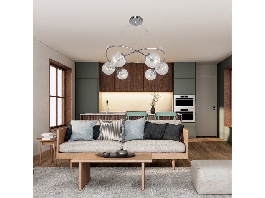 Подвесная люстра Escada MOLECULE 1110/6PL