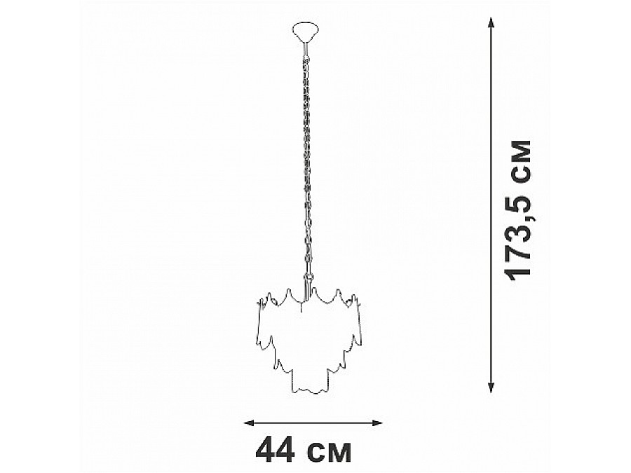 Подвесная люстра Vitaluce V58120 V58120-8/5