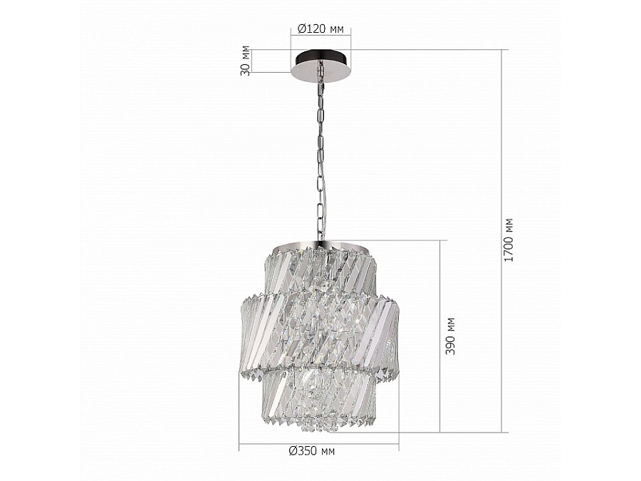 Подвесная люстра ST-Luce RITZ SL6138.303.04