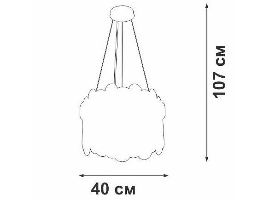 Подвесная люстра Vitaluce V5895 V5895-9/5S