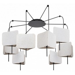 Подвесная люстра Arte Lamp TRIXIE A7084SP-8BK