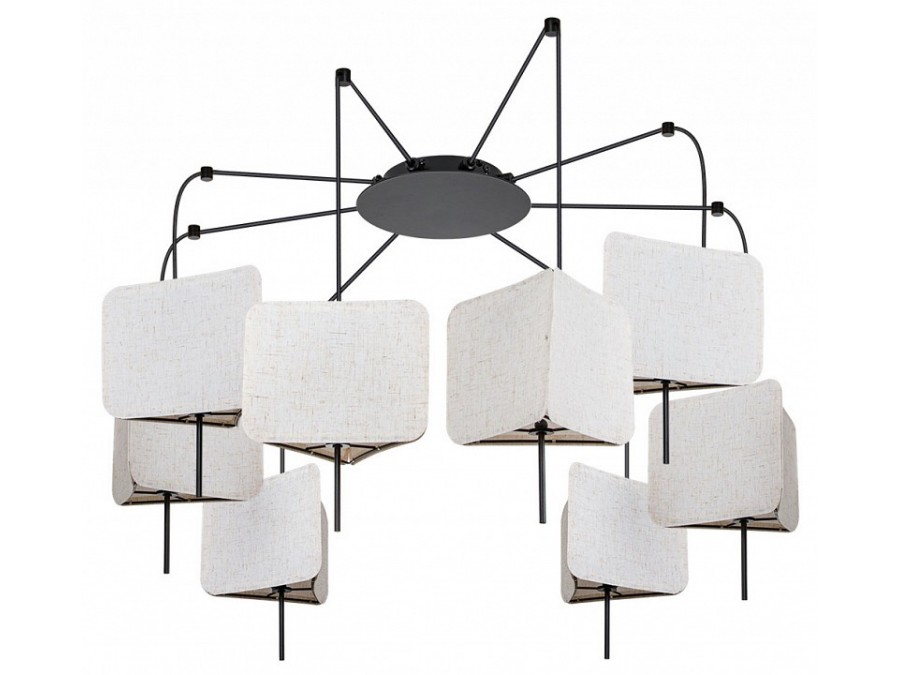 Подвесная люстра Arte Lamp TRIXIE A7084SP-8BK