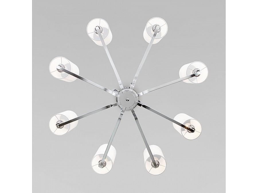 Подвесная люстра Eurosvet Purezza 60128/8 хром