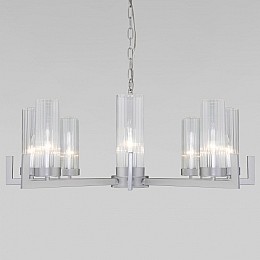 Подвесная люстра Eurosvet Arganie 60133/8 серебро