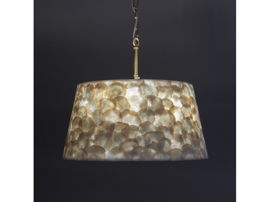 Подвесная люстра Eurosvet  101013/5 латунь/перламутр Smart