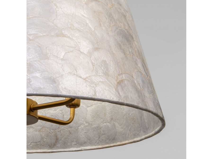 Подвесная люстра Eurosvet  101013/5 латунь/перламутр Smart