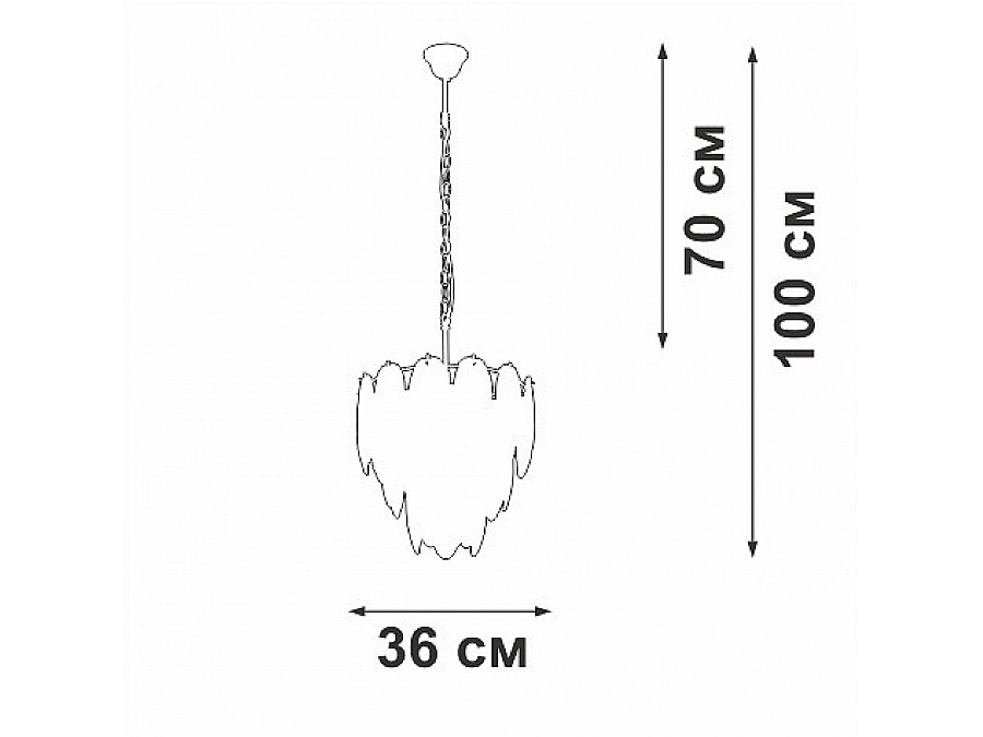 Подвесная люстра Vitaluce V5887 V5887-9/7