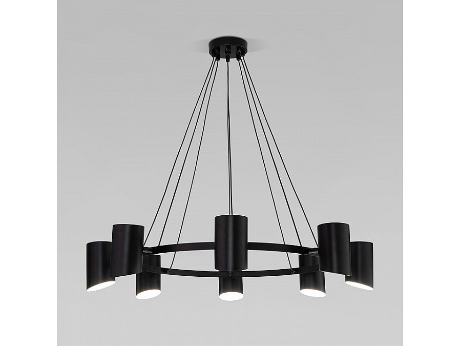 Подвесная люстра Eurosvet Splay 70147/8 черный