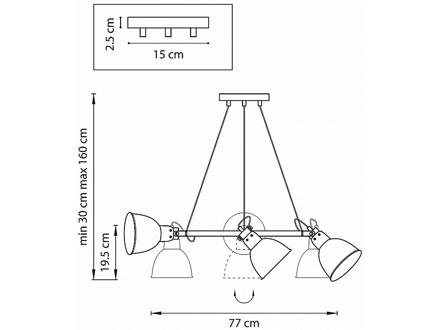Подвесная люстра Lightstar Acrobata 761164