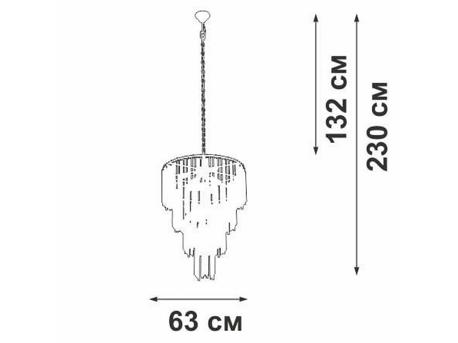 Подвесная люстра Vitaluce V5892 V5892-9/10