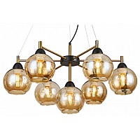 Подвесная люстра Imex MD.9056 MD.9056-7-P-BK+COP