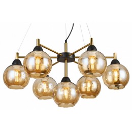 Подвесная люстра Imex MD.9056 MD.9056-7-P-BK+COP