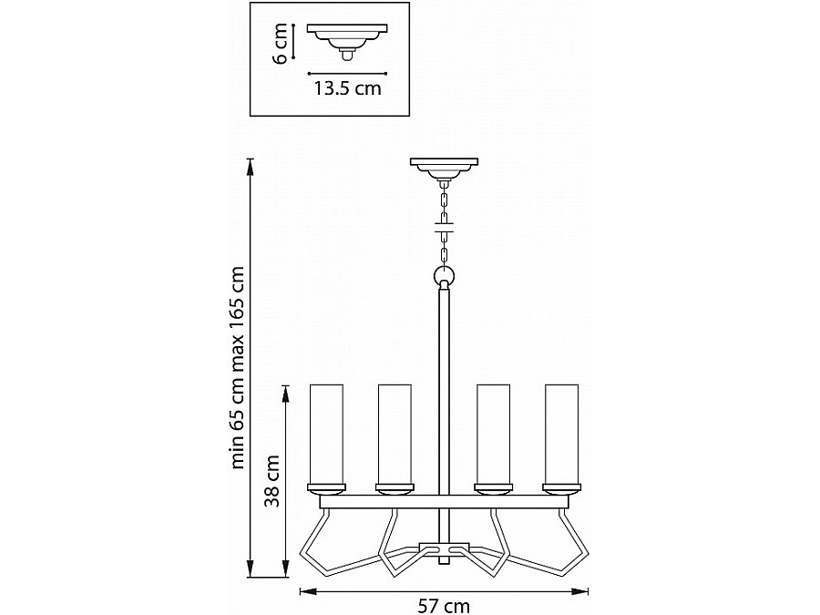 Подвесная люстра Lightstar Flume 723065