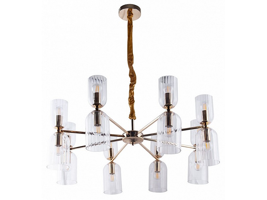 Подвесная люстра Arte Lamp Charm A1623LM-16GO