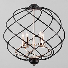Подвесная люстра Eurosvet Sorrel 60105/5 черный