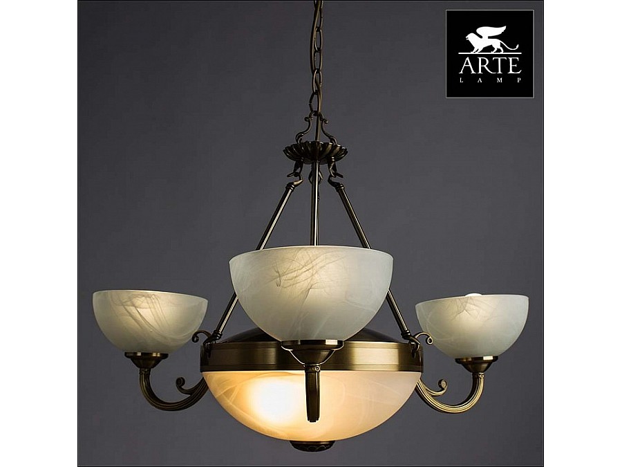 Подвесная люстра Arte Lamp Windsor A3777LM-3-2AB