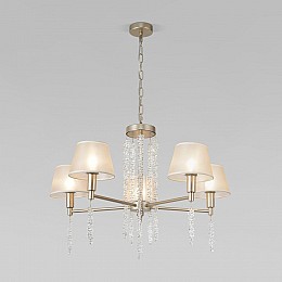 Подвесная люстра Eurosvet Charuel 60148/5 матовое золото