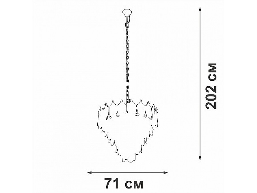 Подвесная люстра Vitaluce V58120 V58120-8/17