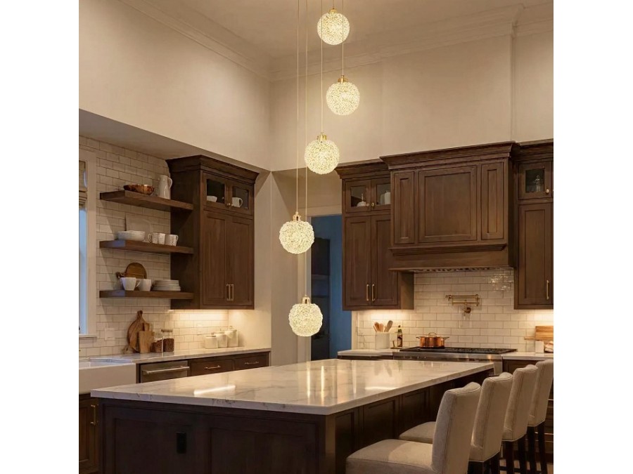 Подвесная люстра Citilux CLOUDY CL323052