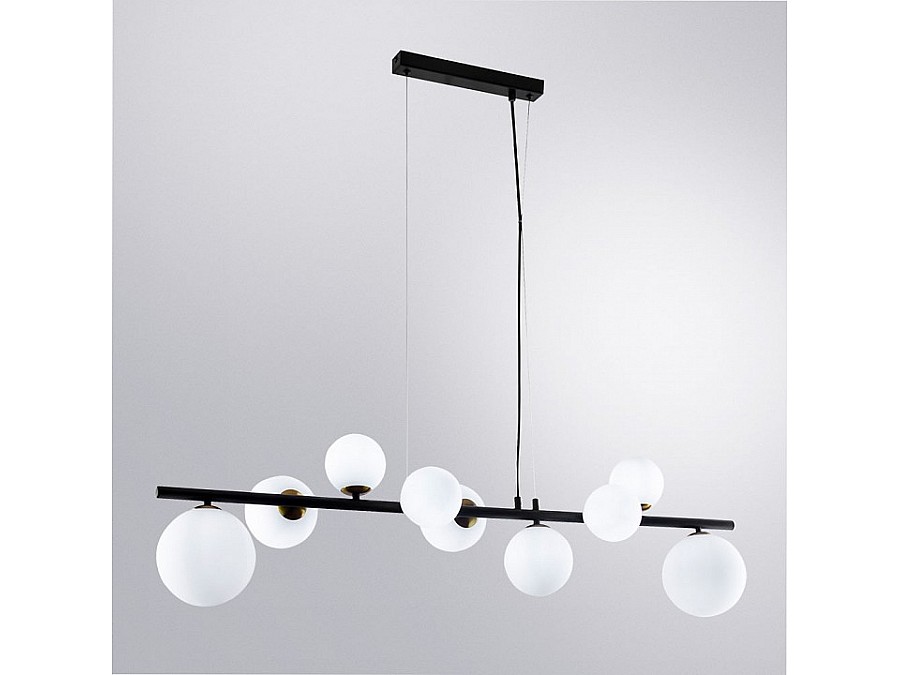 Подвесная люстра Arte Lamp Gemini A2243SP-9BK