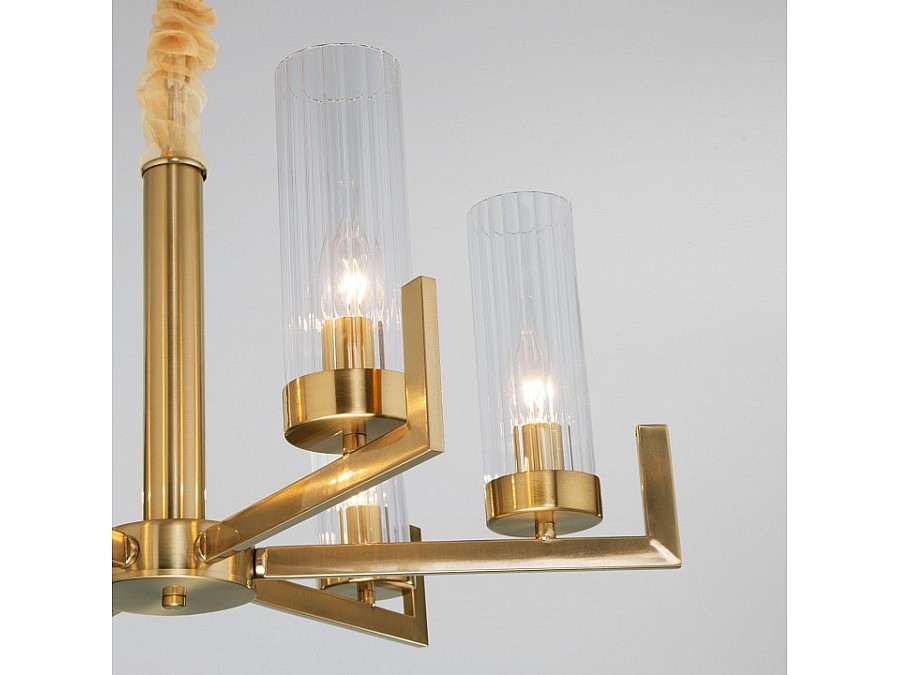 Подвесная люстра Eurosvet Arganie 60133/6 латунь