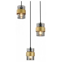 Подвесная люстра Escada HURRICANE 1139/3S Black/Gold